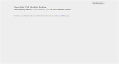 Desktop Screenshot of open.mendeley.com